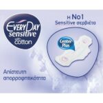 Everyday Sensitive With Cotton Super Ultra Plus Σερβιέτες Με Φτερά 18τμχ.