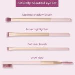 Real Techniques Naturally Beautiful Eye Set Πινέλα Μακιγιάζ 5τμχ.