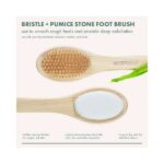 Ecotools Foot Brush & Pumice Βούρτσα Ποδιών & Ελαφρόπετρα