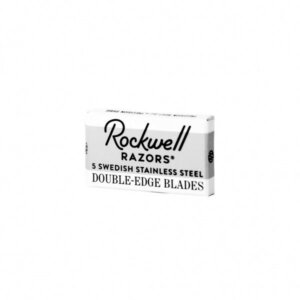 Rockwell Razors Pack Of Double Edge Razor Blades – Ξυραφάκια Από Σουηδικό Ατσάλι 5 τμχ.