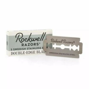 Rockwell Razors Pack Of Double Edge Razor Blades – Ξυραφάκια Από Σουηδικό Ατσάλι 5 τμχ.
