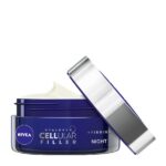 Nivea Hyaluron Cellular Filler Night Cream Κρέμα Νύχτας Με Υαλουρονικό Οξύ 50ml