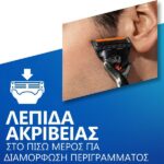 Gillette Blades Fusion Proglide Ανταλλακτικές Κεφαλές 4τμχ.