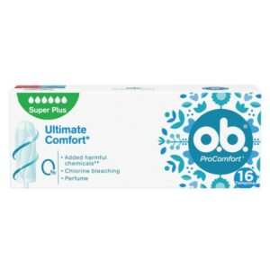 O.B. ProComfort Super Plus Tampons 16 τμχ.