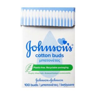 Johnson’s Cotton Buds Μπατονέτες 100τμχ.