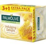Palmolive Naturals Indulging Delight Milk & Honey Soap Bar 90gr (3+1)