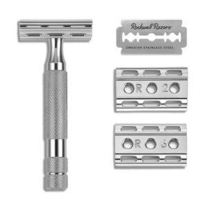 Rockwell Razors 6C White Chrome Safety Razor