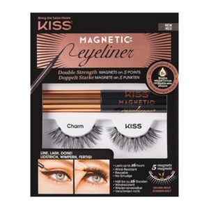 Kiss Magnetic Eyeliner & Lash Kit – 07C Charm