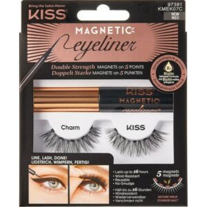 Kiss Magnetic Eyeliner & Lash Kit – 07C Charm
