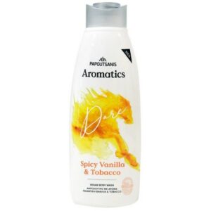 Papoutsanis Aromatics Dare Spicy Vanilla & Tobbacco Body Wash 600ml