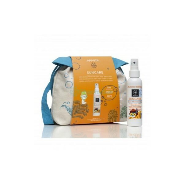 Apivita Suncare spray για νήπια και παιδιά SPF50 + Δώρο Παιδική Τσάντα Πλάτης 150ml