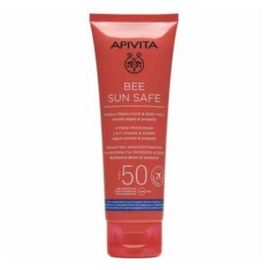 Apivita Bee Sun Safe Ενυδατικό Αναζωογονητικό Γαλάκτωμα Για Πρόσωπο & Σώμα SPF50 100ml