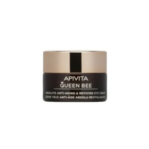 Apivita Queen Bee Κρέμα Ματιών Απόλυτης Αντιγήρανσης & Αναζωογόνησης Με Βασιλικό Πολτό 15ml