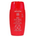 Apivita Promo Set Bee Sun Safe Dry Touch SPF50 Invisible Face Fluid 50ml & After Sun Cream 100ml &  Νεσεσέρ