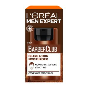 L’Oreal Paris Men Expert Barber Club Beard & Skin Moisturiser Ενυδατική Κρέμα Περιποίησης Για Πρόσωπο & Γένια 50ml