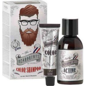 Beardburys Color Shampoo For Hair & Beard Ανδρικό Χρωμοσαμπουάν Xωρίς Aμμωνία