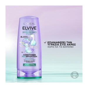L’Oreal Elvive Hydra Hyaluronic Pure Conditioner 300ml
