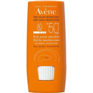 Avene Zones Sensibles SPF50+ Stick Προσώπου Για Πολύ Υψηλή Αντηλιακή Προστασία Στις Ευαίσθητες Ζώνες 8gr.