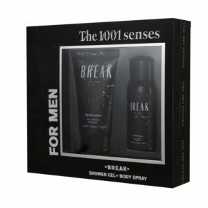 Chicphia The 1001 Senses Men Break Set Shower Gel 150ml & Body Spray 100ml