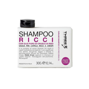 Thre Hair Care Ricci Rice Bran Oil Curling Shampoo 300ml