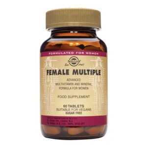 Solgar Female Multiple Βιταμίνη για Ενέργεια 60 ταμπλέτες