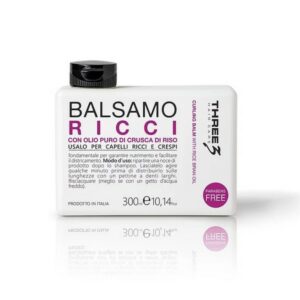 Three Hair Care Ricci Rice Bran Oil Curling Balm 300ml