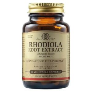 Solgar Rhodiola Root Extract 60 Vegeterian Caps