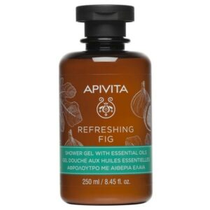 Apivita Αφρόλουτρο Με Σύκο & Αιθέρια Έλαια 250ml