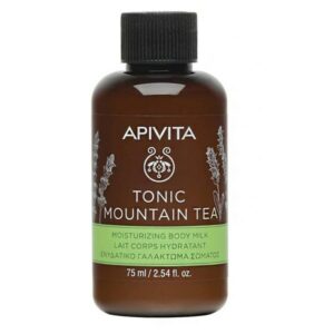 Apivita Tonic Mountain Tea Moisturizing Body Milk Ενυδατικό Γαλάκτωμα Σώματος 75ml
