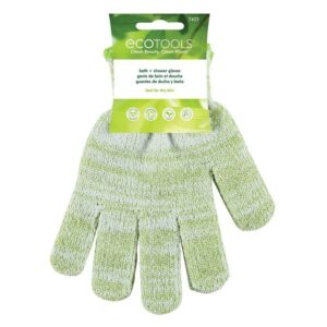 Ecotools Shower & Exfoliating Gloves Green