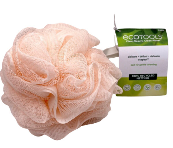 Ecotools Σφουγγάρι Μπάνιου Δίχτυ σε Ροζ Χρώμα
