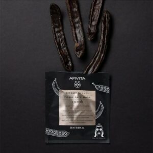 Apivita Express Beauty Black Tissue Carob Face Mask 20ml