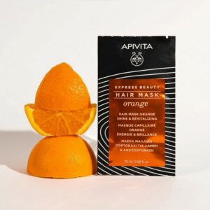 Apivita Express Beauty Hair Mask Orange Shine & Revitalizing Μάσκα Μαλλιών 20ml