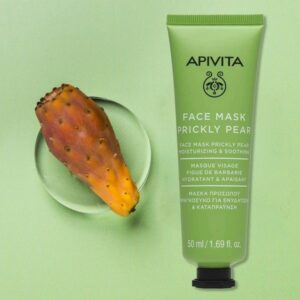 Apivita Prickly Pear Moisturizing & Soothing Μάσκα Προσώπου Φραγκόσυκο Για Ενυδάτωση & Καταπράυνση 50ml