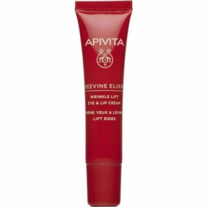 Apivita Beevine Elixir Wrinkle Lift Eye & Lip Cream Αντιρυτιδική Κρέμα Ματιών & Χειλιών 15ml