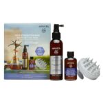 Apivita Promo Set Hair Strengthening Routine For Men Πρόγραμμα Ενδυνάμωσης Μαλλιών Για Άνδρες Με Λοσιόν Κατά Της Τριχόπτωσης 150ml & Τονωτικό Σαμπουάν 75ml & Scalp Brush Massager