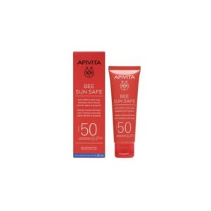 Apivita Bee Sun Safe Κρέμα Προσώπου Κατά των Πανάδων & Των Ρυτίδων SPF50 50ml