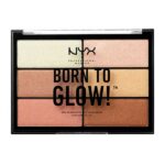 Nyx Professional Born To Glow Highlighting Παλέτα Μακιγιάζ