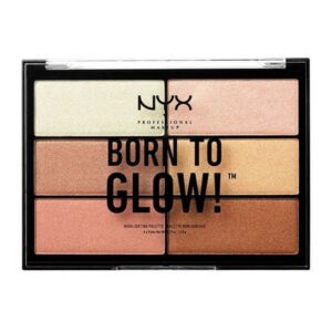 Nyx Professional Born To Glow Highlighting Παλέτα Μακιγιάζ