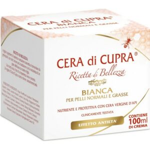 Cera di Cupra Bianca Ενυδατική Κρέμα Προσώπου Για Λιπαρή / Κανονική Επιδερμίδα Από Αγνό Κερί Μελισσών 100ml