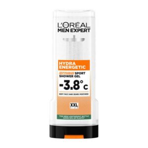 L’Oreal Paris Men Expert Hydra Energetic Extreme Sport Shower Gel XXL Size Αφρόλουτρο Για Άμεση Αίσθηση Δροσιάς 400ml