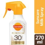 Carroten Protect & Tan SPF30 Suncare Milk Spray 270ml