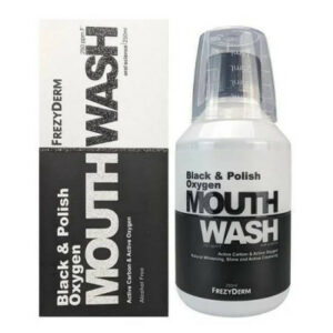 Frezyderm Black & Polish Oxygen Mouthwash 250ml