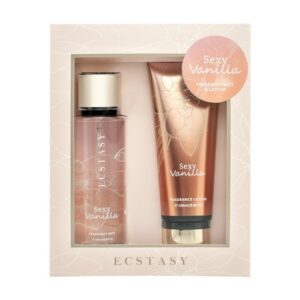 Ecstasy Set Sexy Vanilla Body Cream 236ml & Body Mist 250ml