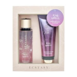 Ecstasy Set Kiss Spell Body Cream 236ml & Body Mist 250ml
