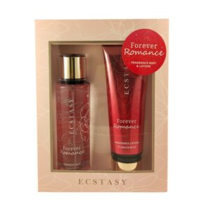 Ecstasy Set Forever Romance Body Cream 236ml & Body Mist 250ml