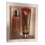 Ecstasy Set Amber Radiance Body Cream 236ml & Body Mist 250ml