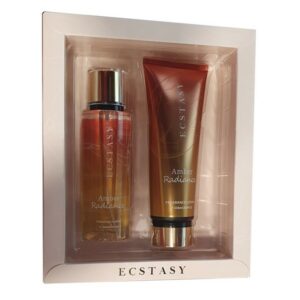 Ecstasy Set Amber Radiance Body Cream 236ml & Body Mist 250ml