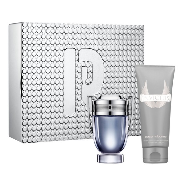 Rabanne Invictus Eau De Toilette 100ml & Shower Gel 100ml
