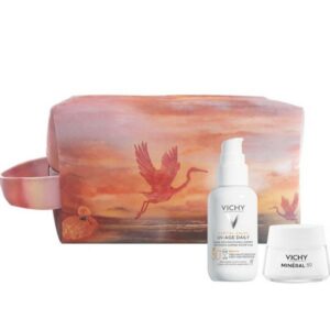 Vichy Set Capital Soleil SPF50+ UV-Age Daily Water Fluid 40ml & Mineral 89 Moisture Boosting Cream 15ml & Νεσεσέρ